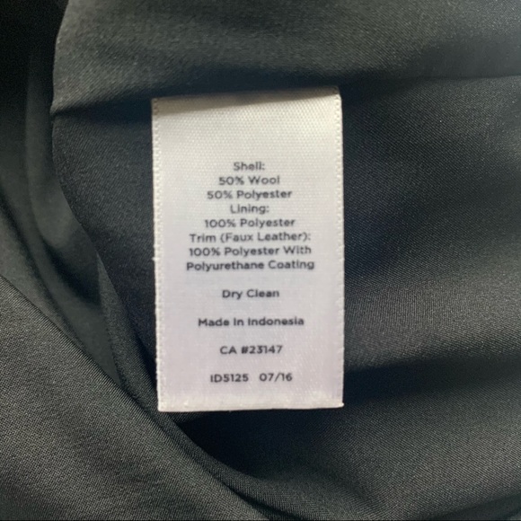 Talbots - Wool Blend Houndstooth Pencil Skirt - 10 - Picture 9 of 9